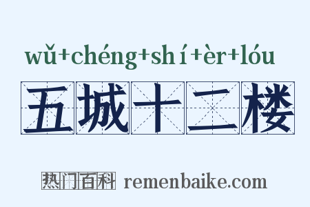 五城十二楼是什么意思的图片